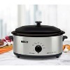 NESCO® 6-Qt. 750-Watt Roaster with Porcelain Cookwell - 3 of 4