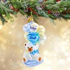 Huras Family 5.0 Inch Boy Teddy Bear With Balloons Christmas Tree Ornament , Baby's First Christmas (1PC) - 3 of 3