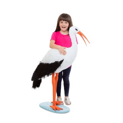 Melissa & Doug Stork 3' Stuffed Animal