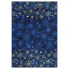 High-Quality  Pearl Velvet Polyester Washable Foldable Printed Rug XM-Christmas Romantic Decoration Soft and Durable Carpet - 2 of 4