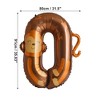 Unique Bargains Number Balloons Animal Print Foil Decoration for Party Birthday - 2 of 4