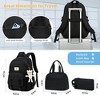 School Backpack for Teen Girls Women College Laptop Backpacks 3 Pcs Kids Cute Bookbag - 4 of 4