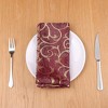 Unique Bargains Cocktail Dinner Wedding Restaurant Party Napkins 19 x 19 Inches 6 Pcs - 4 of 4