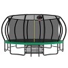 Okak 16FT Pumpkin Trampolines with Curved Poles, Outdoor Trampoline with Anti-Rust Coating, ASTM Approval Rebounder for Kids and Adults - 2 of 4