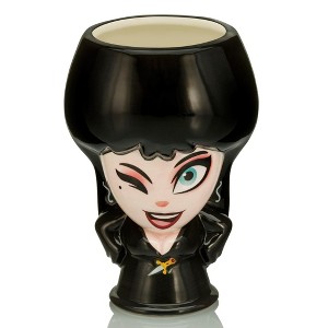 Beeline Creative Cupful of Cute Mistress of the Dark Elvira Ceramic Mug | Holds 18 Ounces - 1 of 4