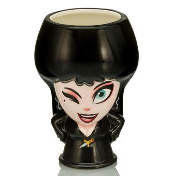 Beeline Creative Cupful of Cute Mistress of the Dark Elvira Ceramic Mug | Holds 18 Ounces