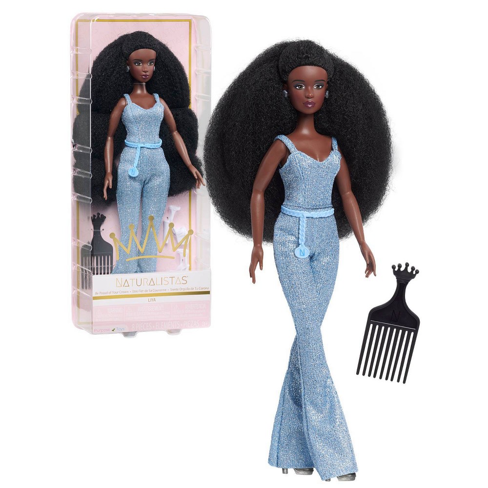 Photos - Doll Naturalistas 11'' Liya Fashion 