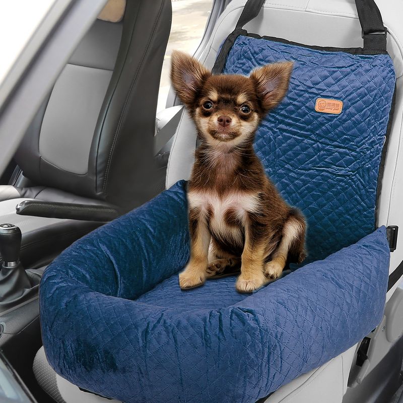 Unique Bargains Dog Car Booster Seat 1 Pc, 2 of 9