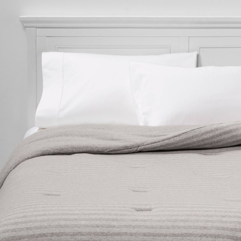 Stripe Jersey Comforter - Room Essentials™, 1 of 7