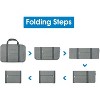 Narwey Foldable Carry on Luggage 22x14x9 Airline Approved Duffle Bag for Travel Packable Duffel Bag - 4 of 4