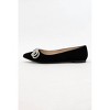 Women's Wo's Rhinestone Bow Flats - Gabby - 2 of 2