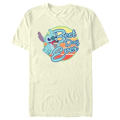 Men's Lilo & Stitch Best Day Ever Stitch T-shirt : Target