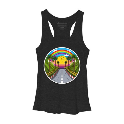 Women's Design By Humans Summer Road Trip By underheaven Racerback Tank Top - image 1 of 2