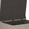 CAVINAS Faux Leather Storage Ottoman Bench with Versatile Use and Safety Hinge,Modern Storage Ottoman,Storage Benches for Living Room,Bedroom - 4 of 4