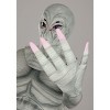 HalloweenCostumes.com X Large  Men  Adult Alien Invader Costume | Men's Alien Costume with Grey Alien Full Mask,  Gray/Green/Pink - 4 of 4