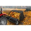 Sweeper Tow Behind,Pull Behind Grass Sweeper,Heavy Duty Leaf Collector with Dumping Rope Design,Adjustable Sweep Height for Picking Up Debris&Grass - 3 of 4