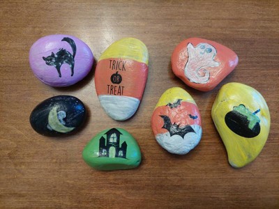 Creativity for Kids Halloween Hide & Seek Rock Painting Kit (Regular)