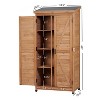 Garden Potting Bench with Storage - 3 of 4
