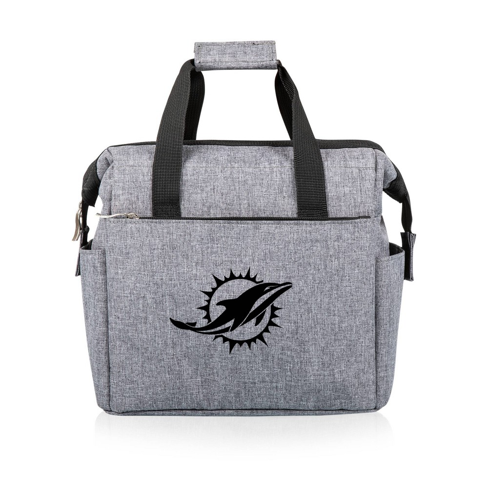 Photos - Food Container NFL Miami Dolphins On The Go Lunch Cooler - Gray