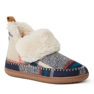 Alpine by Dearfoams Women's Moritz Bootie House Slipper - 1 of 4