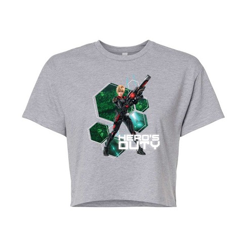 Women's - Disney - Sergeant Tammy Hero's Duty Cropped Graphic T-Shirt - image 1 of 4