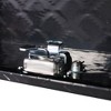 39 Inch Tool Box Aluminum 5 Bar Tread Pattern Trailer Pickup ATV Truck Underbody Bed Storage Toolboxes With Lock Keys - 4 of 4