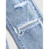 Mocamel Y2K Wide Leg Ripped Jeans for Girls - Spring/Summer Beach & Concert Outfits - 3 of 4