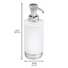Soap Dispenser for Bathroom or Vanity - Holds Hand Soap or Lotion - 2 of 4