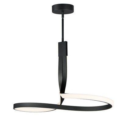 ET2 Lighting Serpentine 1 - Light Pendant in  Black