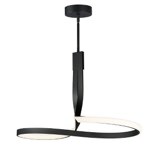 ET2 Lighting Serpentine 1 - Light Pendant in  Black - 1 of 3