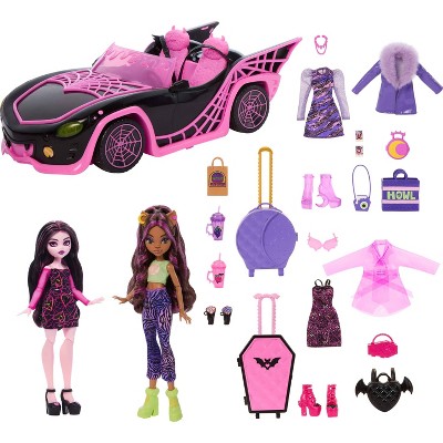 Monster High G1 Restyled DRACULAURA 2024 & 1600 ROADSTER Bundle