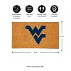 Coir Mat, 16"x28", West Virginia University - 3 of 4