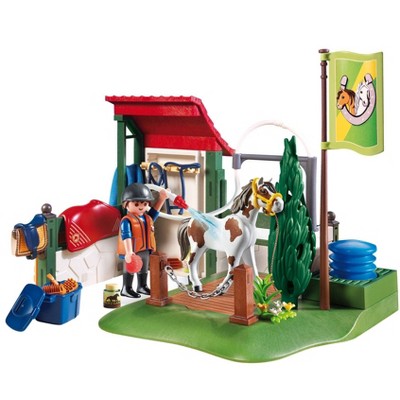 Playmobil horse grooming carry 2024 case