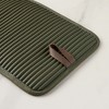 KITCHENAID� Evergreen Design Series Herringbone Ribbed Soft Silicone Oven Mitts 2-Pack, Heat Resistant, Waterproof, Deep Forest Green, 7"x14" - 3 of 4