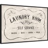 Amanti Art 33" x 23" Laundry Day VII Neutral by Danhui Nai Framed Canvas Wall Art Print : Modern Style, Polystyrene Frame, Lithograph Medium - 2 of 4
