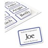 Avery Flexible Adhesive Name Badge Labels, 3.38 x 2.33, White/Blue Border, 400/Box - image 3 of 4