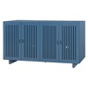 Modern Sideboard Cabinet Storage Cabinets, Storage Buffet Sideboard with 4 Doors, Free Standing Accent Storage Cabinet for Living Room - 2 of 4