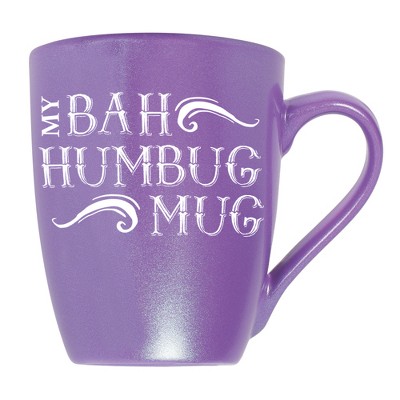 Elanze Designs My Bah Humbug Mug Passion Purple 10 ounce New Bone China Coffee Cup Mug