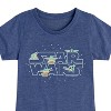 Girls' - The Mandalorian - Grogu Star Wars Fitted Short Sleeve Graphic T-Shirt - 2 of 4