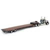 First Gear DCP 1/64 Black Peterbilt 389 Day Cab Landoll 440B Traveling Axle Trailer 60-1980 - 3 of 4