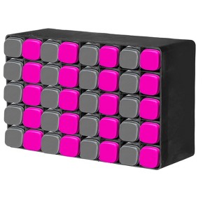 Unique Bargains PVC Space Saving Pen Storage Multi-Slots Design Marker Organizer - 1 of 4