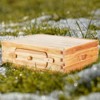VEVOR Bee Hive Medium Box Starter Kit, 100% Beeswax Coated Natural Cedar Wood, Langstroth Beehive Kit with 10 Frames and Foundations - 2 of 4