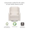 Babyletto Sigi Glider Recliner with Electronic Control and USB with Light Wood Base - Greenguard Gold Certified - 2 of 4