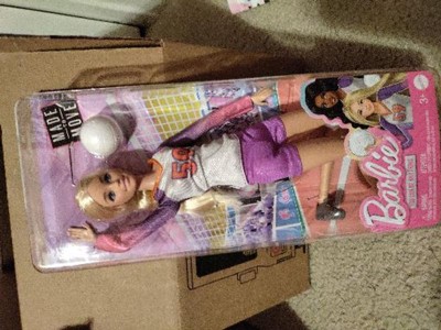 Barbie Made To Move Career Volleyball Player Doll : Target