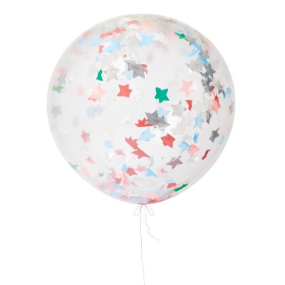 Meri Meri Festive Star Giant Confetti Balloon Kit