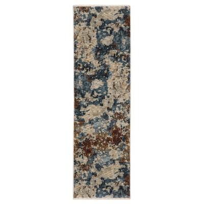 Oriental Weavers Hayden HAY01 Beige/ Multi Indoor Area Rug - 2'3" x 7'6"