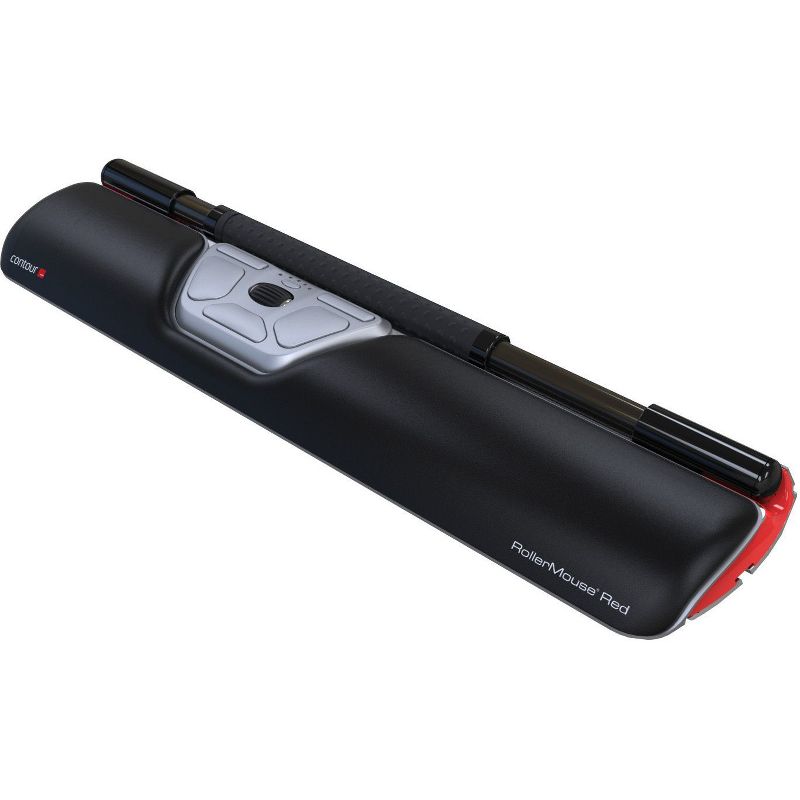 Contour Rollermouse Red - Twin-eye Laser - USB - 2400 dpi - Scroll Wheel - 6 Button(s), 2 of 5