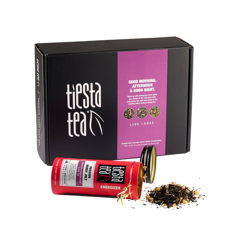 Tiesta Tea 3 Tin Gift Box, Loose Leaf Tea Set - 3ct, 3 of 5