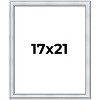 PosterPalooza | Classic Silver Picture Frame - UV Acrylic, Foam Board Backing, Hanging Hardware - 2 of 4