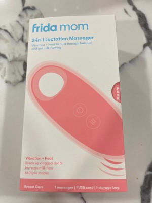Frida Mom Breast Care Self Kit - 2-in-1 Lactation Massager, Instant Heat  Warmers, Mask for Hydration, 9 Piece Set